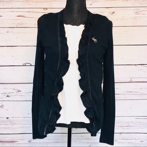Abercrombie & Fitch Navy Cardigan